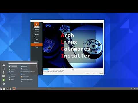 ArcoLinux : 2695 ALCI isos got an update - new Calamares