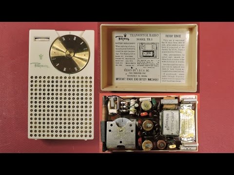 Regency TR 1 Transistor Radio 1954