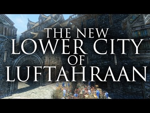 The New Lower City of Luftahraan. Courtesy of Double_Felix