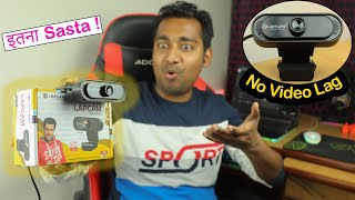 Best HD Webcam under 1000 for Gaming Stream, Zoom Meetings ? | Lapcare Webcam Unboxing & Review