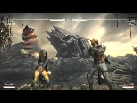 MKX Blind Chucky vs YOMI Hitbox Tyrant - SCR2015