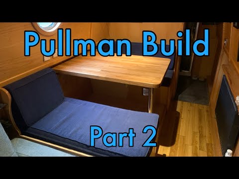 Narrowboat Renovation: Creating the New Pullman Style Dinette on TOMMi! Ep. 73
