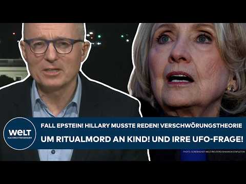 Video Thumbnail: EPSTEIN: Hillary Clinton muss reden! Verschwörungstheorien um Ritualmord an Kind! Und irre UFO-Frage
