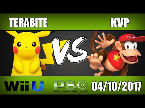 Terabite (Pikachu) vs KVP (Diddy Kong) - Wii U Losers Round 5 S4M