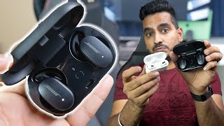 BOSE QUIET COMFORT EARBUDS UNBOXING! AIRPODS PRO VS BOSE QC EARBUDS