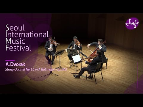 Shanghai Quartet | Antonin Dvorak : String Quartet No.14 in A flat major, Op.105 l 2013 SIMF