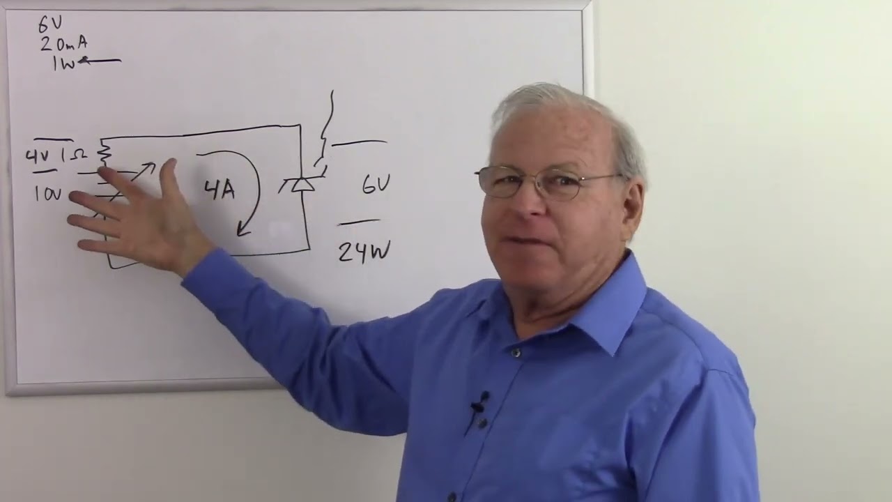 Why a Zener Diode Needs a Series Resistor - Solid-state Devices and Analog Circuits - Day 3  Q and A