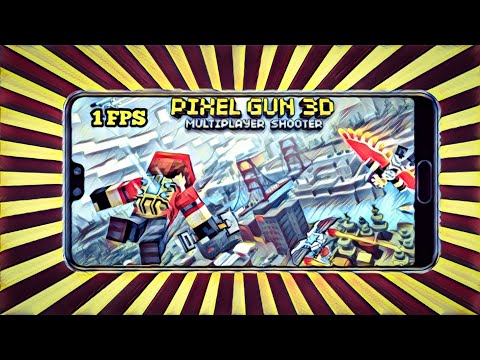 Playing Pixel Gun 3D on laggy android phone | Testing PG3D on laggy android device