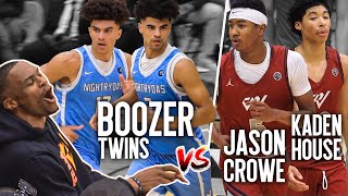 Russell Westbrook Pulls Up To Watch Kaden House & Jason Crowe vs The Boozer Twins at Peach Jam