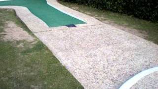 A walkround the 18-hole Arnold Palmer Crazy Golf in Hastings