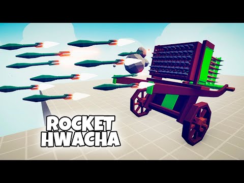 ROCKET HWACHA vs EVERY FACTION | TABS Totally Accurate Battle Simulator