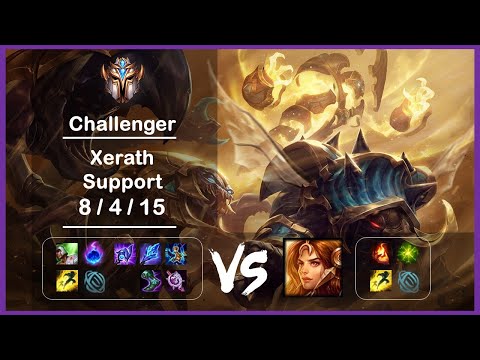 KR Challenger Replays Support Xerath vs Leona Ep.4310