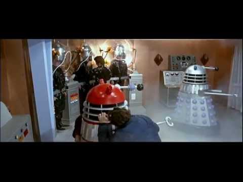 The Dalek Invasion Earth 2150 AD: Spaceship Fight