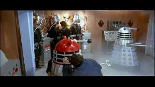 The Dalek Invasion Earth 2150 AD: Spaceship Fight