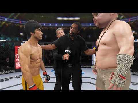 Bruce Lee vs. Captain Underpants - EA Sports UFC 4 - Crazy UFC 👊🤪
