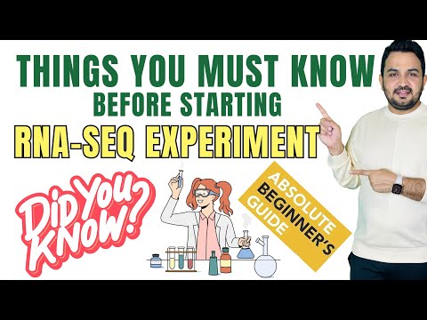 A Beginners's Guide to start an RNA seq experiment