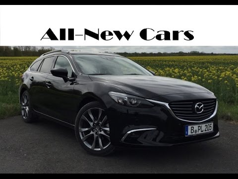 New Mazda 6 Wagon Facelift Sportsline 2015 2016 driving, exterior, interior