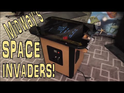 We Found A Classic 1979 MIDWAY SPACE INVADERS cocktail cabinet Arcade Game!
