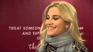 Pixie Lott talks about supporting Alder Hey through her new single &quot;Caravan Of Love&quot;