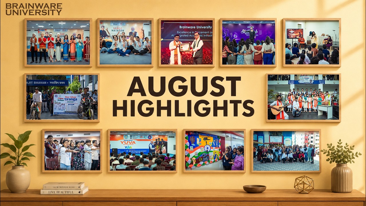 AUGUST AT BRAINWARE UNIVERSITY | A Month of Achievements, Innovation & Celebration | Highlights 2026