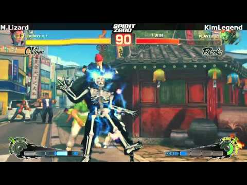 110702 CKC SSF4AE 최강자전 1차예선 3, 4위전 M.Lizard(VI) vs Kimlegend(BL)