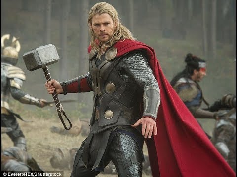 threw hammers behind the scenes  'Thor 3':Ragnarok trailer