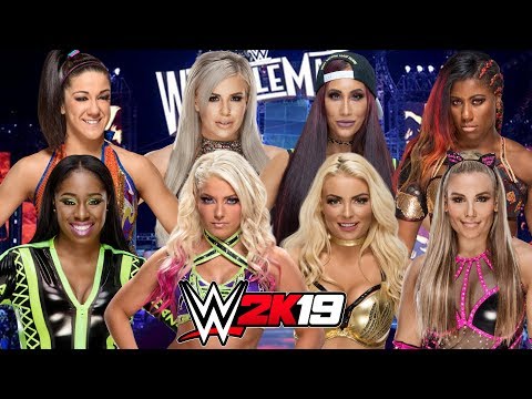 WWE 2K19 | Natalya vs Dana Brooke vs Naomi vs Alexa Bliss vs Bayley vs Mandy Rose vs Ember Moon