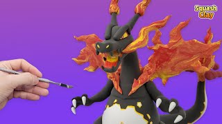 Pokémon Clay Art - Shiny Gigantamax Charizard!!
