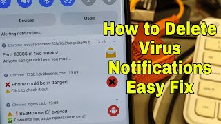 Easy Method!! How to Remove Virus Notification for all Android phones.