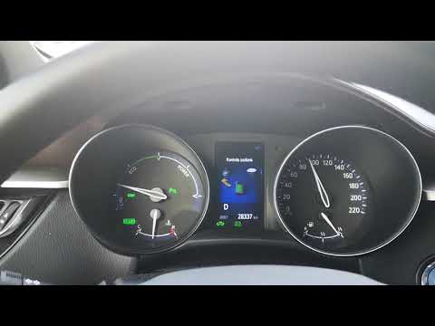 Toyota C-HR 80-90 km/h EV mode
