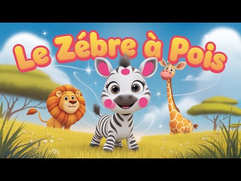 🚀🎶 "Le Zèbre à Pois 🦓✨ | Chanson Rigolote pour Enfants - Danse et Amusement !"