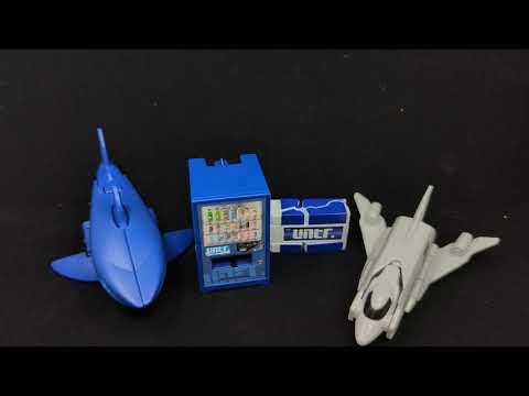 Chuck's Reviews Machine Robo Universe UnitRoborn UnitRobo SharkVendingmachine and PlaneEraser