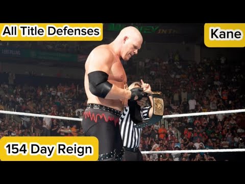 Every World Heavyweight Championship Title Defense of Kane’s 1st Reign (154 Days)