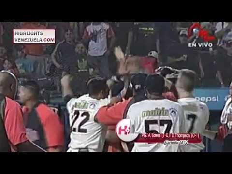 Highlights Jornada 08/01 LVBP. Caribes de Anzoátegui vs Águilas del Zulia