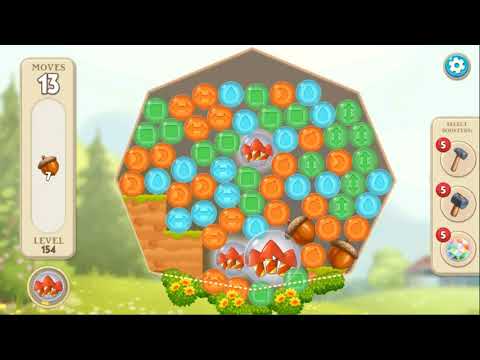 Moomin: Puzzle & Design Level 154 - NO BOOSTERS GAMEPLAY + STORY 🌲🐿️ | SKILLGAMING ✔️