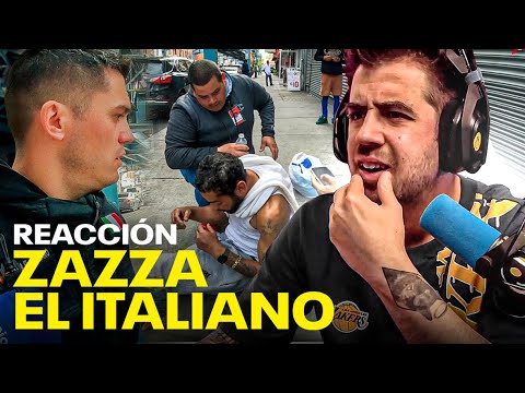 AURON REACCIONA A ZAZZA EL ITALIANO