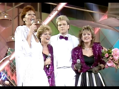 1985 Norway: Bobbysocks - Lat det swinge Winner's Reprise in Gothenburg/Sweden at ESC 1985