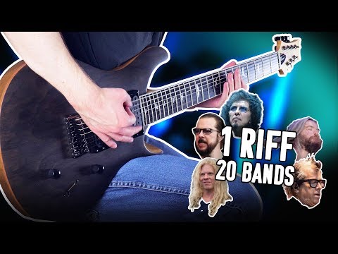 1 Riff 20 Bands - Paranoid!