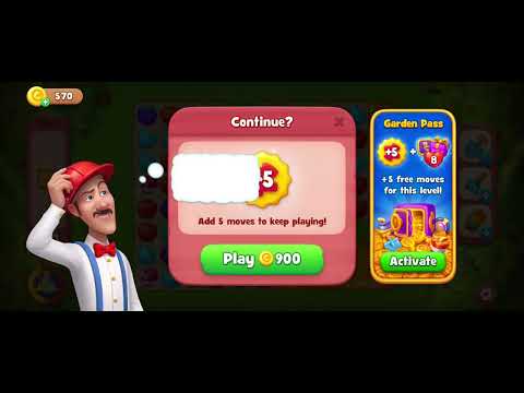 LEVELLING UP / Treasure unlock / level 13467 / Gardenscapes @GardenScapes-k7m 