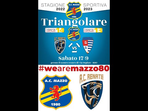 Triangolare A.C. Mazzo 80_U14 (2009)_17.09.2022_MAZZO 80 vs RENATE 2-6