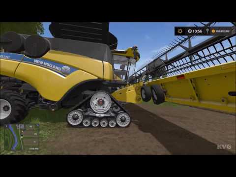 Farming Simulator 17 - Soybeans Harvest | Gameplay (PC HD) [1080p60FPS]