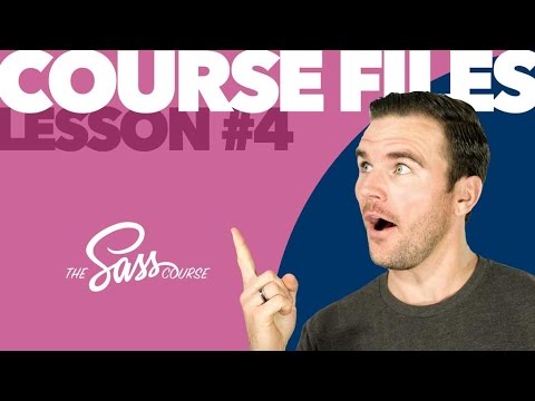 [#4] Download The Course Files (Learn Sass)