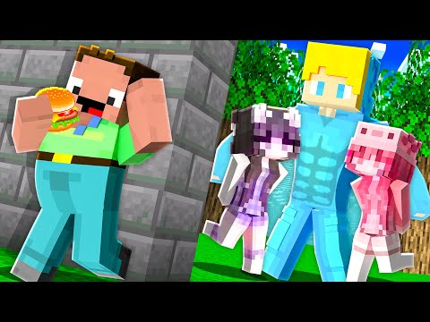 Starker Ukri vs Dicker Billy Fitness Challenge in Minecraft!