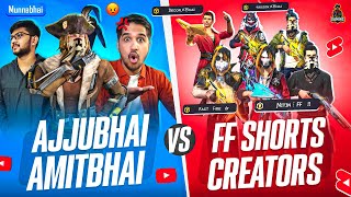 Download lagu AJJUBHAI AMITBHAI VS NITIN FF AND ALL SHORTS CREATOR | GARENA FREE FIRE mp3