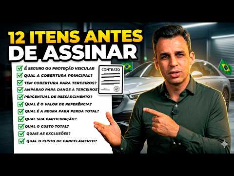 Checklist: 12 Itens que Você DEVE Verificar Antes de Contratar Seguro ou Proteção Veicular