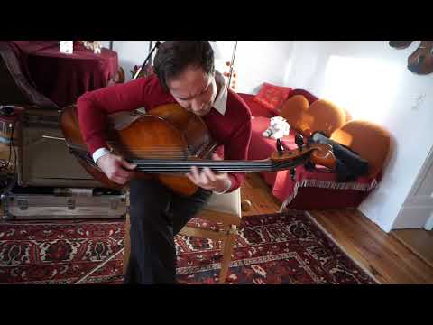 Stephan Braun spielt Bach-Improvisation auf Campanula-Cello