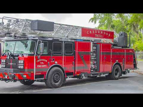 Walk Around of Creedmoor Volunteer Fire Department's Metro 100 Quint - SO143945