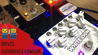 DRIVES | SERIE PEDALBOARD | Low Drives - Aplicações e sons! #AZTEC #WhiteLion