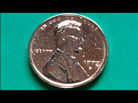 VALUE of 1972 S Lincoln Penny
