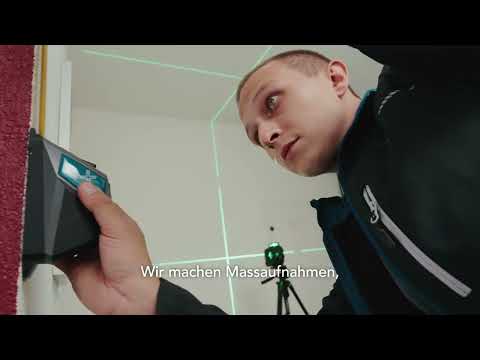 Keller Glas Bereich Montage